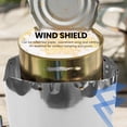 thumbnail image 2 of Pure Titanium Camping Stove Wind Shield Screen Outdoor Gas Windproof Windshield 15Cm, 2 of 8