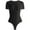 1 Pack - (Black), variant on Sol Living Shapewear for Women Tummy Control Bodysuit Seamless Bodysuit Slimming Shaping Bodysuits Body Sculpting Short Sleeve Womens Tops Going Out Tops for Women Basics Body Suit