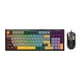 thumbnail image 1 of Combo de teclado y ratón para juegos SaharaCase 98 teclas RGB Black, 1 of 9