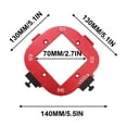 thumbnail image 2 of EGNMCR Corner Horn Template Corner Horn Jigs Router Template Reusable Positioning Accurately Measure For Router Woodworking Corner Horn Jigs Corner radius template, 2 of 9