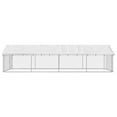 thumbnail image 6 of vidaXL Outdoor Kennel for Dogs with Roof, 6 of 10