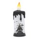 thumbnail image 1 of Velas LED de castillo para Halloween - Decoración espeluznante para fiestas, bares y hogar con luz cálida y segura, 1 of 7