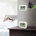 thumbnail image 4 of Digital Wall Clock Battery Operated Simple Large LCD Alarm Clock Temperature Calendar Date Day for Home Office, 4 of 8