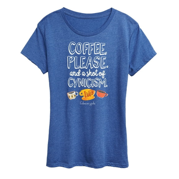 Gilmore Girls - Coffee And Cynisism - Women's Short Sleeve Graphic T-Shirt