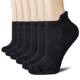 thumbnail image 1 of Medias CS CELERSPORT Tobilleras Deportivas Corte Bajo Paquete de 6 Pares Negro, 1 of 7