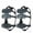 A, variant on Universal Ice Cleats for Shoes, Non Gripper Spikes with Steel Studs, Snow & Ice Traction Crampons for Winter Walking Hiking Ice Fishing & Climbing