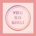 thumbnail image 1 of Great Art Now You Go Girl by Seven Trees Design, Framed Wall Art, 14W x 14H, 1 of 3