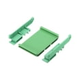 thumbnail image 4 of Unique Bargains PCB DIN Rail Mount Carrier, Circuit Board Mounting Holder 100x70mm Green, 4 of 4
