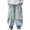 Blue, variant on shqvo Black Jeans for Boys High Waisted Elastic Waist Baggy Denim Pants Boy Loose Casual Baggy Fashion Trousers Streetwear with Pockets Blue 13-14 Years