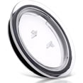 thumbnail image 1 of Milk Frother Lid for Nespresso Aeroccino 3 3R Plastic Milk Frother-Cover for Nespresso Parts 93271 Milkfrother Lid for Frother Replacement for NespressoAeroccino 3 3R 3593 3594, 1 of 5