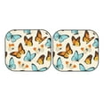 thumbnail image 7 of Haiem Butterflies Car Windshield Sun Shade (2 Pieces) Foldable Windshield Sun Shade Car Accessories for Truck SUV Pickup-Large, 7 of 7