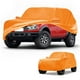 thumbnail image 1 of Funda para Coche Impermeable Unique Bargains para Todo Clima, Protección Exterior Completa Anti-UV Sol Lluvia para Ford Bronco 4DR 210D-PU Naranja con Franjas Reflectantes, 1 of 1