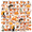 1A, variant on cartoon Fox Cake Stickers Stickers, Waterproof Fox Cake Stickers Sticker for Water Bottle Laptop Phone Cases Planner Skateboard Luggage Helmet Party Favor Decor, Ideal for Adults Teens Teacher Rewards