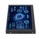 thumbnail image 4 of Mini itx PC Case Moniror, Monitor de datos de cpu de cpu de conmutacia temas horizontales verticales seleccionables de Brillo Regulable para el HOGAR, 4 of 7