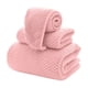 thumbnail image 1 of Juego de 3 toallas de baño extragrandes, gorro de ducha, sábanas extragrandes, toallas de baño súper suaves y absorbentes, toallas de microfibra para ducha seca, para hotel, baño y gimnasio., 1 of 4