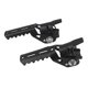 thumbnail image 3 of Speravity Paquete de 2 estriberas para motocicleta, reposapiés plegado, Pedal de carretera, piezas de repuesto para estriberas, reemplazo de reparación Accesorios para motos Negro Speravity VI016707-01B, 3 of 6