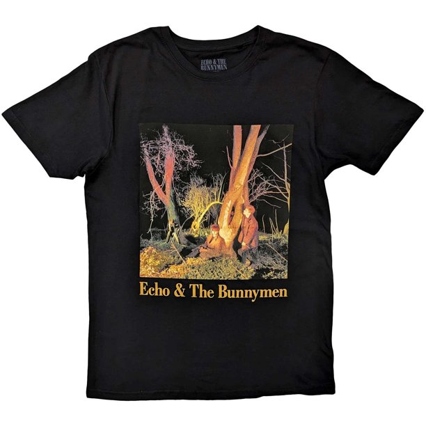 Echo & The Bunnymen - Camiseta Crocodiles para Adultos Unisex (Negro)