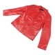 thumbnail image 2 of Abrigo de piel sintética Nikou con cremallera rojo 4XL, 2 of 15