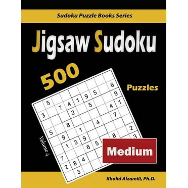 Sudoku Puzzle Books: Jigsaw Sudoku: 500 Medium Puzzles (Paperback)