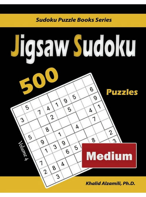 Sudoku Puzzle Books: Jigsaw Sudoku: 500 Medium Puzzles (Paperback)