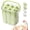 Green, variant on Silicone Ice Stick Tray with Storage Caddy, 6 Cavity Silicone Ice Stick Set, Household Ices Tray Mold Easy-Release, Reusable for Cocktails& Homemade Popsicles (White, 6)