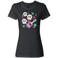 thumbnail image 3 of Inktastic Day of the Dead Owl Sugar Skulls and Guitar Women's T-Shirt, 3 of 5