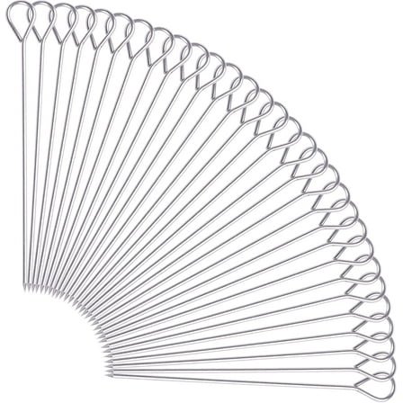 30 Pcs 6 inches Stainless Steel  Turkey Lacers for Home Trussing Turkey and Poultry by HONSHEN