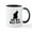 White/Black Inside, variant on CafePress - One Man Wolf Pack Mug - 11 oz Ceramic Mug - Novelty Coffee Tea Cup