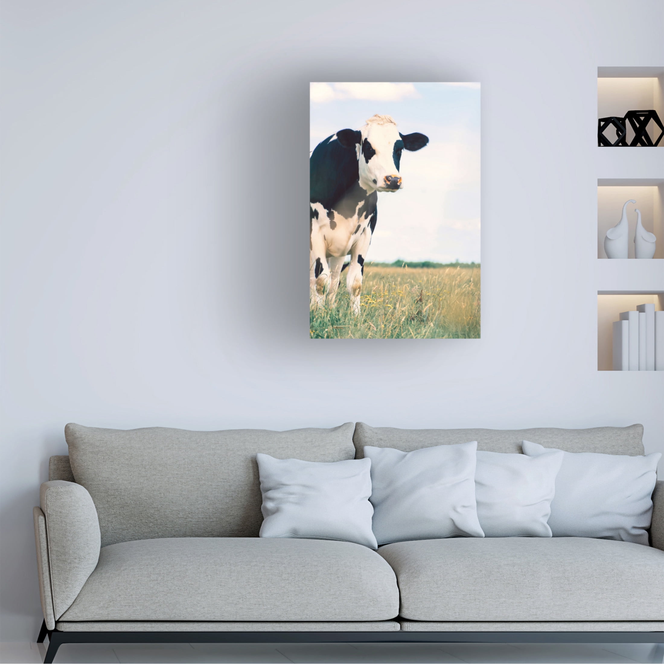Canvas Wall Art - Krista Broadway 'Kenton' Wall Art for Living Room, Bedroom, or Office Décor by Trademark Fine Art - 16 x 24 Inches