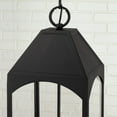 thumbnail image 4 of 4 Light Outdoor Hanging Lantern In Transitional Style-26.5 Inches Tall And 9.75 Inches Wide Capital Lighting 946342Bk, 4 of 4