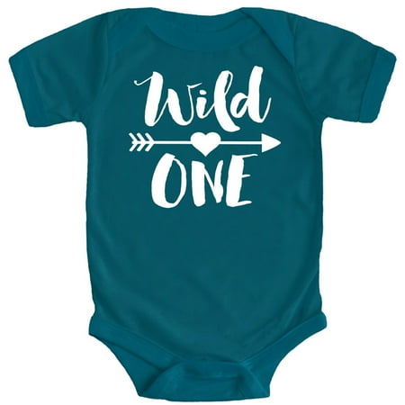 

Wild One 1st Birthday Bodysuit for Baby Girls First Birthday Outfit Oceanside Bodysuit 18 Months