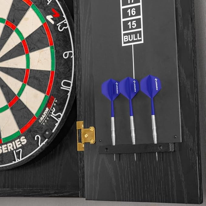 PINPOINT Dart Integrated Shafts and Flights – Durable Plastic Dart Flights with Secure Shaft Attachment for Accurate Performance – Pack of 6
