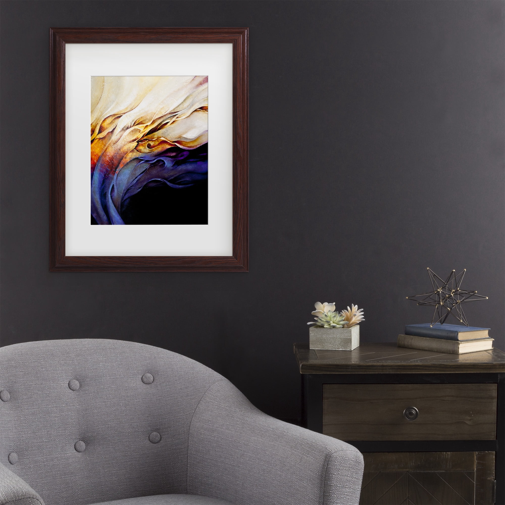 Cody Hooper 'Evoke' Matted Framed Art
