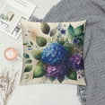 thumbnail image 2 of COMIO Hydrangea Pillow Cover Farmhouse Pillowcase for Sofa Living Room Car Cushion Case Home Decoration White, 2 of 5