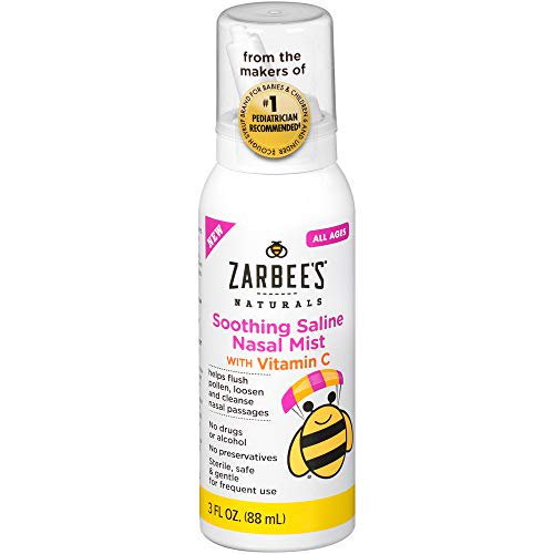 Zarbee's Naturals Children's Nasal Spray With Vitamin C, 3 Ounce