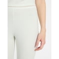 thumbnail image 4 of No Boundaries Single Jersey Lace Capri Sleep Pants, Women's XXS-3X, 4 of 5