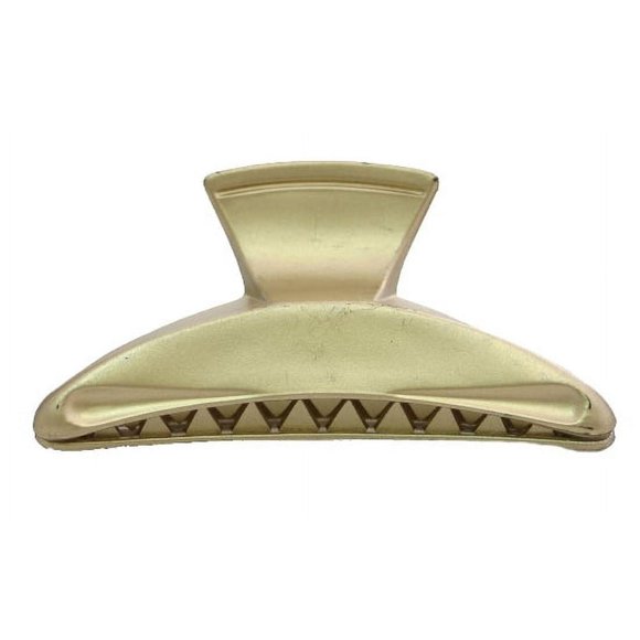 PINZA PARA EL CABELLO CARAVAN® CUERPO CONTEMPORÁNEO TRIÁNGULO O CUADRADO ORO SATINADO PLATA