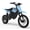 Blue, variant on Eskute Electric Dirt Bike for Teens Adults, Electric Motorcycle 48V23Ah, Mid-Drive Motor 3500W Peak 38mph 53-Mile Range, Hydraulic Nitrogen Dual Shock Absorbers Black & Orange with Lock, UL2849