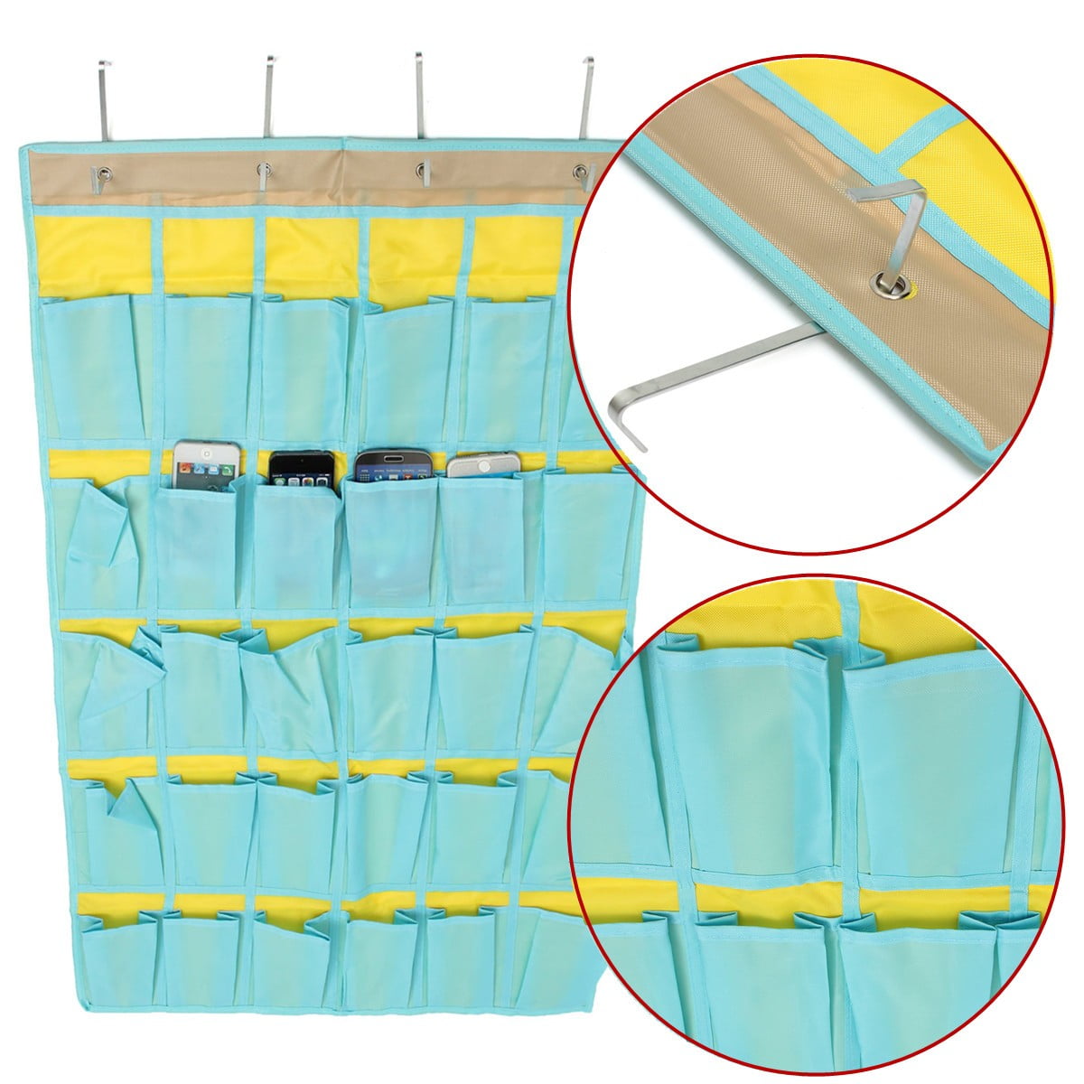 30 Pockets Multifunction Door Home Wall Hanging Organizer Storage Bag Holder Walmart Canada
