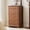Walnut, variant on Wirrytor Walnut Sideboard Cabinet with 2 Doors for Hallway Entrance, Carved Wood Accent Cabinet for Living Room, Vintage Textured Decorative Credenza for Dining Room Storage