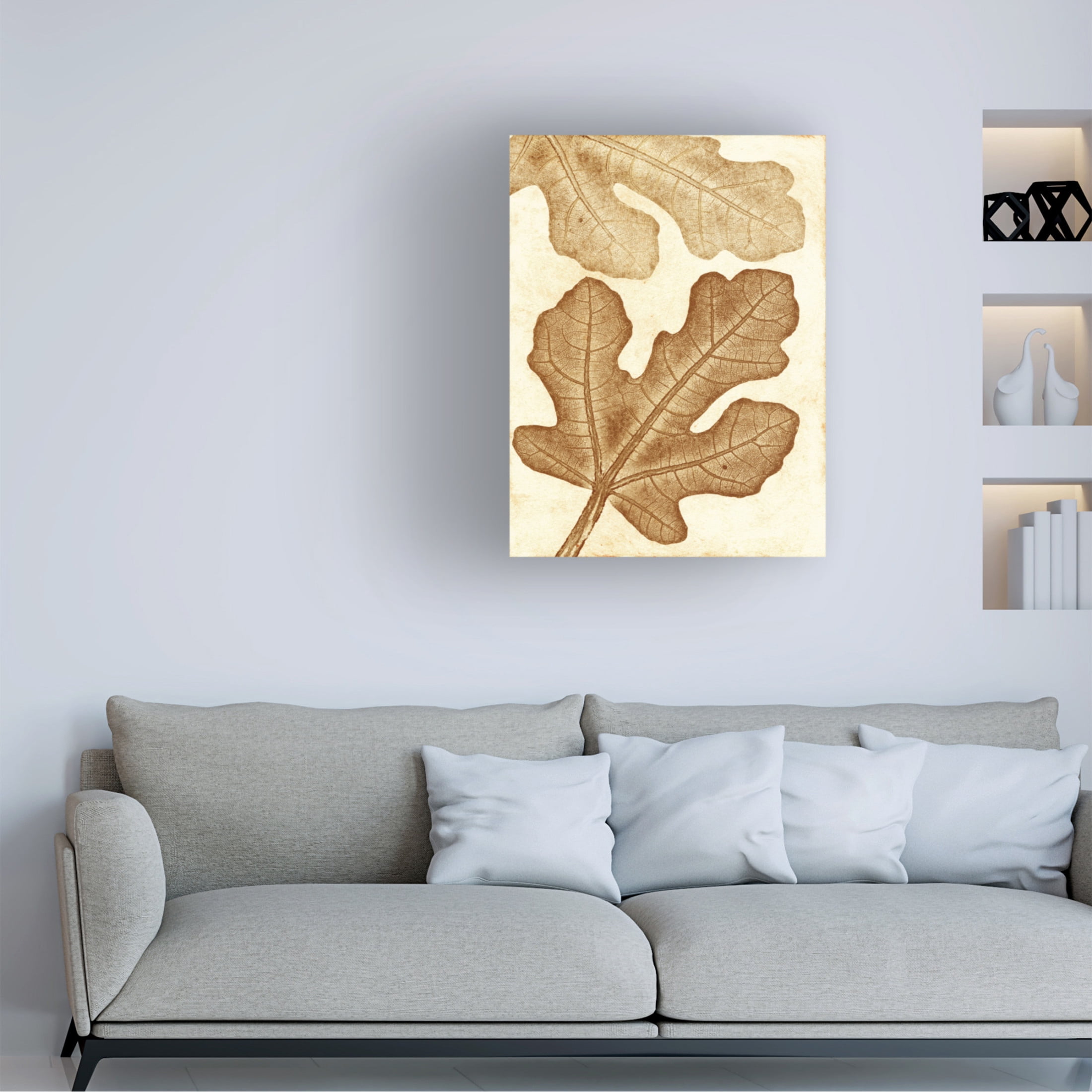 Canvas Wall Art - Pernille Folcarelli 'Fig Ochre' Wall Art for Living Room, Bedroom, or Office Décor by Trademark Fine Art - 18 x 24 Inches