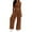Brown, variant on Sets For Women 2 Piece Outfits Casual Long Sleeve Crop Top Elastic Waist Wide Leg Pants Sweatsuit Tracksuit Pin Striped Suit for Women Graduation Outfit Women Jumpsuit Sweater Pants Set for Women
