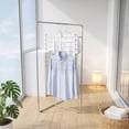 thumbnail image 6 of Metal Pants Hanger,Space-Saving Portable Anti-Slip Vertical Hanging Rack for Bedroom Wardrobe Closet, 6 of 6