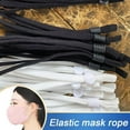 thumbnail image 4 of Abbracc 100 x Elastic Band Cord with Buckle Sewing DIY Craft Black + Threaded Buckle, 4 of 9