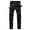 Black, variant on Jinda Men's Denim Trousers Slim Fit Jeans Chic Stretch Straight Mid Rise Ripped Distressed Black 28