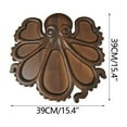 thumbnail image 2 of Handcrafted Octopus Decorative Serving Tray – Spooky Halloween Centerpiece for Charcuterie & Candy Display (Large), 2 of 5