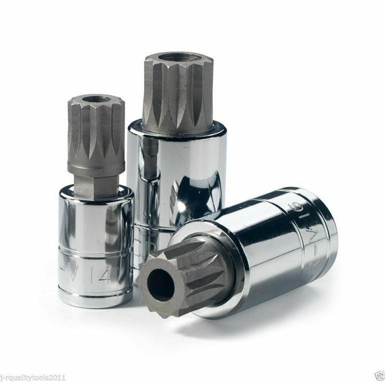 SP-120 (TRIO) VCT Triple Square Spline Bit Socket Set Automotive Specialty