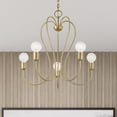 thumbnail image 2 of Livex Lighting - Lucerne - 5 Light Chandelier in New Traditional Style - 24, 2 of 8