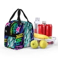 thumbnail image 6 of Lsque New York City Pattern Lunch Bag Women/Men Insulated Lunch Box,Small Leakproof Cooler Food Lunch Containers Reusable High Capacity Lunch Tote Bags, 6 of 6
