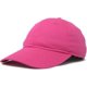 thumbnail image 1 of Gorra casual de béisbol y softbol Gorra ajustable Algodón Negro y rosaRosa fuerte, 1 of 1